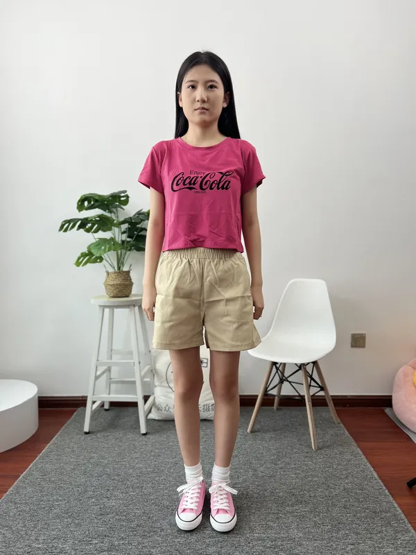 三禾摄影 No.025 休闲短裤 棉袜 帆布鞋 - 三禾摄影