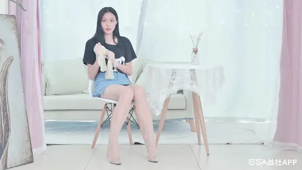 [SSA丝社] 评测 NO.121 君君 开箱评测MUZIDUO珠光连裤袜（下） - SSA丝社